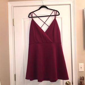 Size 2x Fuchsia Dress